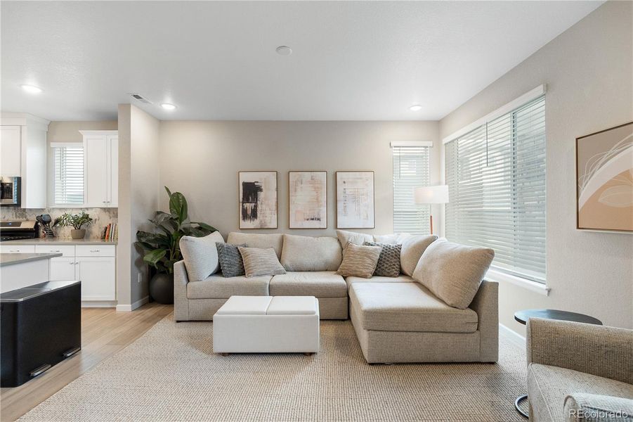Furnished interior view inside a new home in , Parker (Image 15).