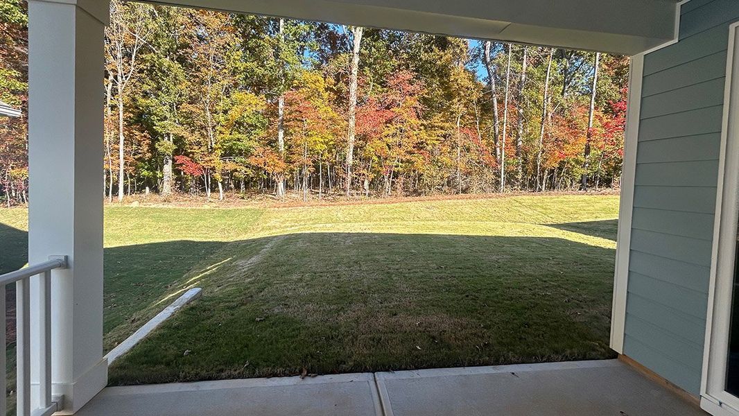 Exterior details and patio area of a home in Cross Creek, Lexington (Image 2).