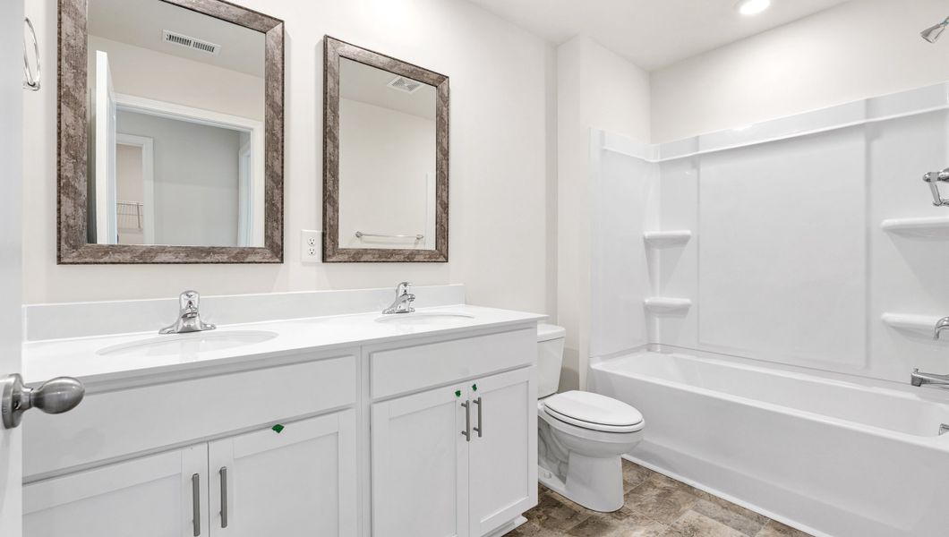 Representative furnished interior of a home built from the Aisle by D.R. Horton in Durbin Meadows, Fountain Inn (Image 8).