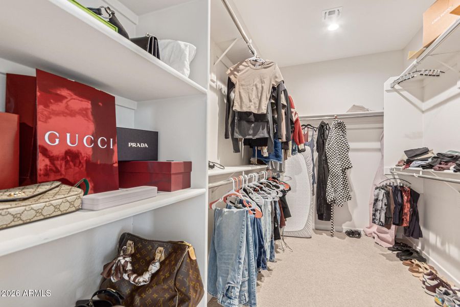 Primary walk-in closet 2