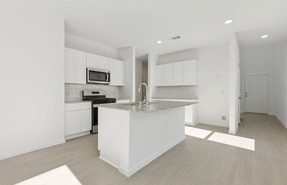 Furnished interior view inside a new home in Montgomery Bend, Montgomery (Image 4).
