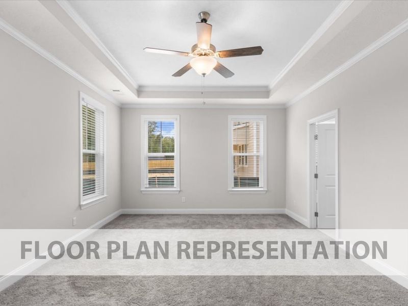 Spacious, unfurnished interior of a new home in Tillery Park, Grovetown (Image 6).