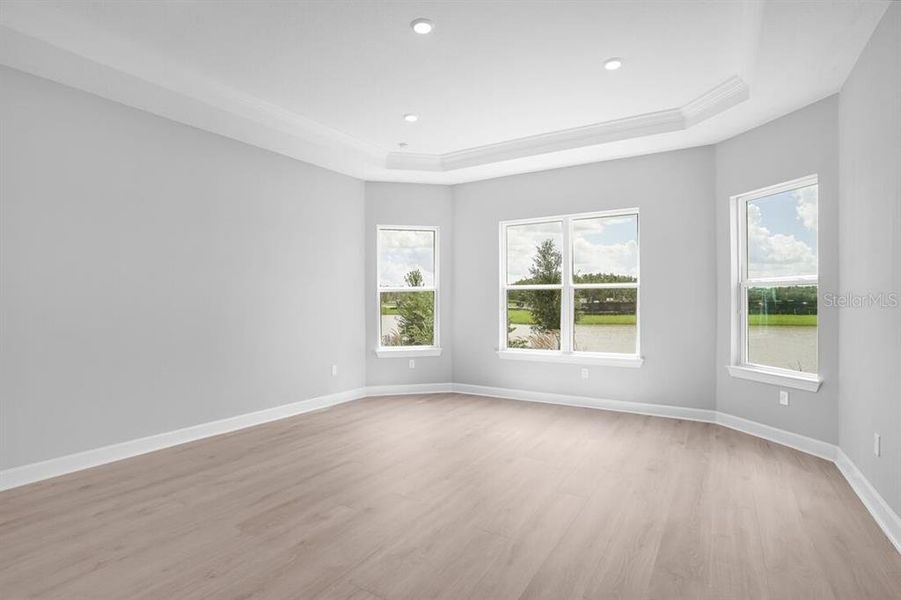 Spacious, unfurnished interior of a new home in Esplanade at Westview, Kissimmee (Image 23). Spacious, unfurnished interior of a new home in Esplanade at Westview, Kissimmee (Image 23).