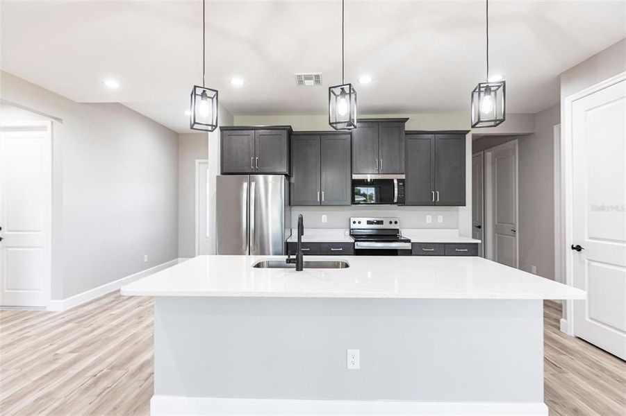 Furnished interior view inside a new home in , Cape Coral (Image 7).