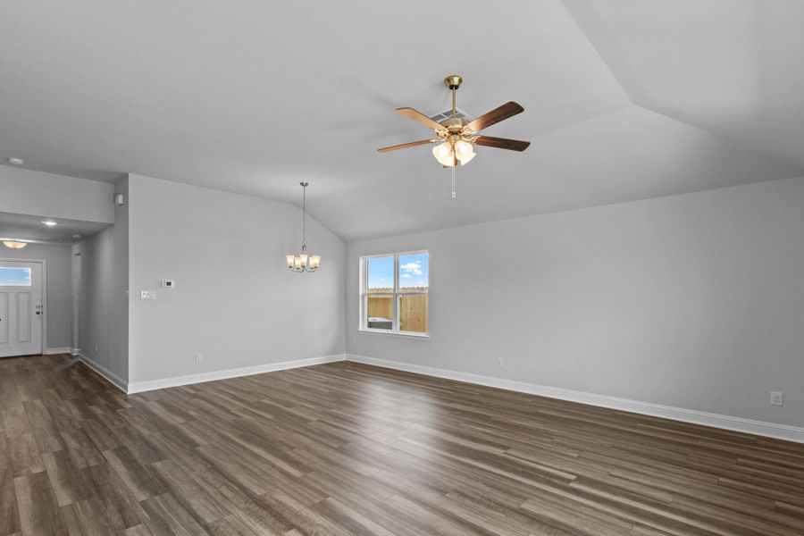 Spacious, unfurnished interior of a new home in River Ranch Trails, Dayton (Image 16). Spacious, unfurnished interior of a new home in River Ranch Trails, Dayton (Image 16).