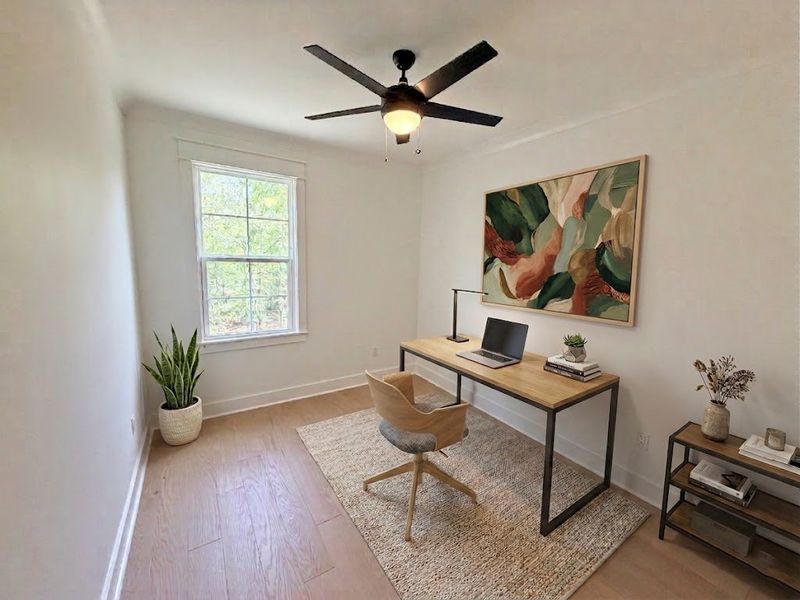 Furnished interior view inside a new home in Steamboat Landing at Hammock Bay, Freeport (Image 10).