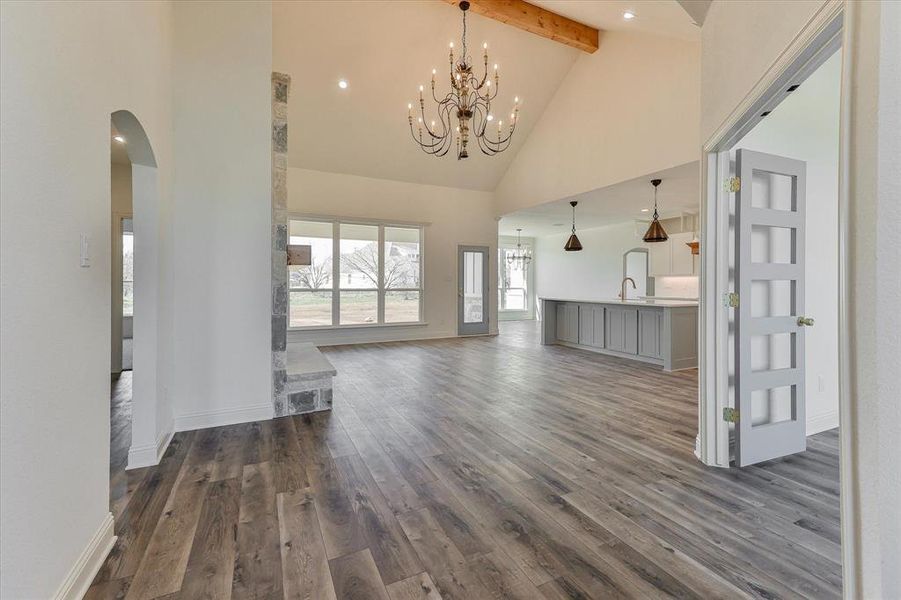 Spacious, unfurnished interior of a new home in , Fort Worth (Image 25). Spacious, unfurnished interior of a new home in , Fort Worth (Image 25).