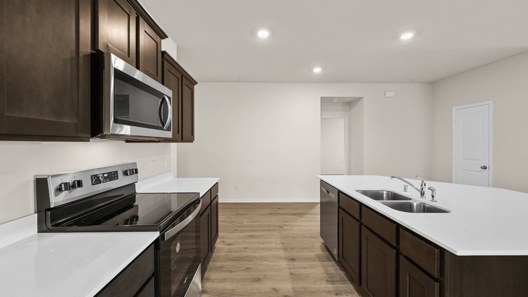 Furnished interior view inside a new home in Bluff Springs, Ferris (Image 6).