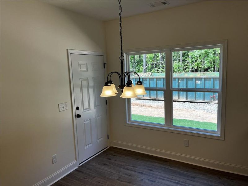 Spacious, unfurnished interior of a new home in , Hiram (Image 12).