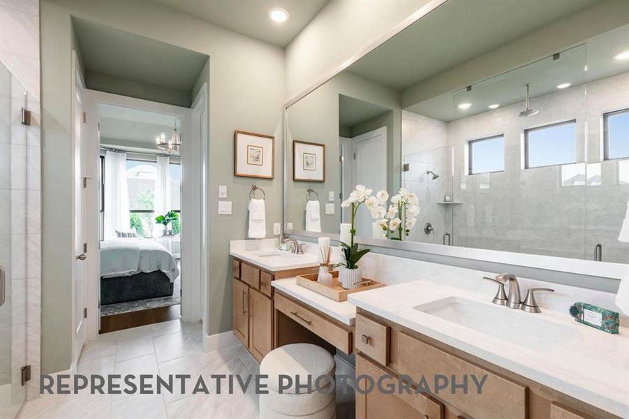 Furnished interior view inside a new home in Meraki, McLendon-Chisholm (Image 20).