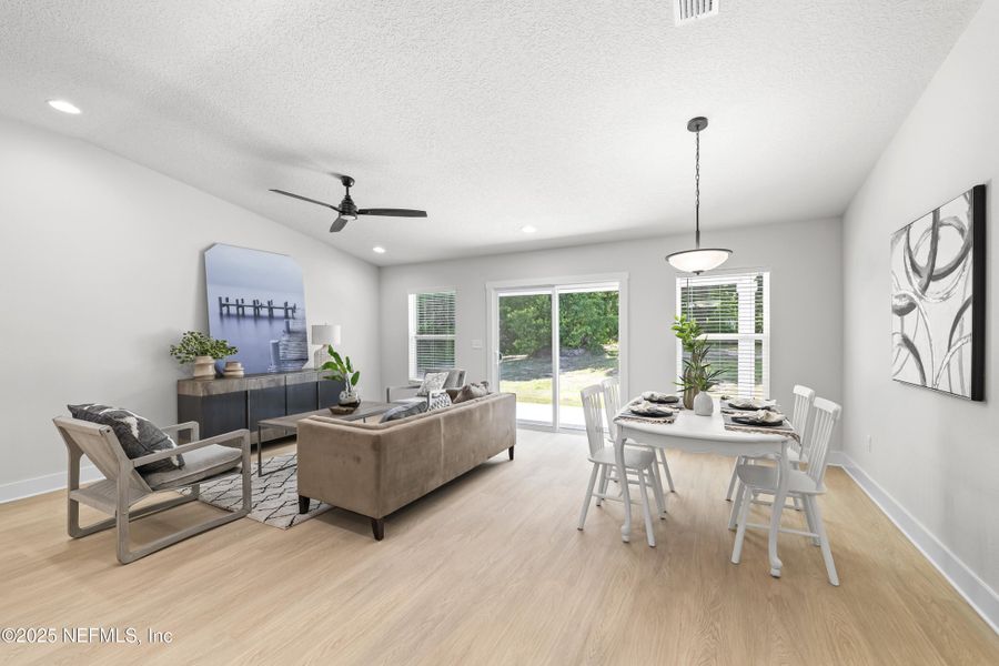 Furnished interior view inside a new home in , Middleburg (Image 25). Furnished interior view inside a new home in , Middleburg (Image 25).