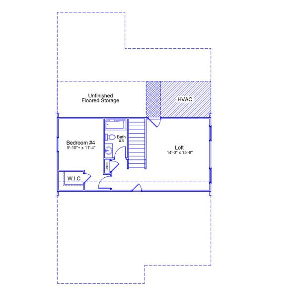 2D floor plan layout of this home in Hainer Place, Conway, SC (Image 5).