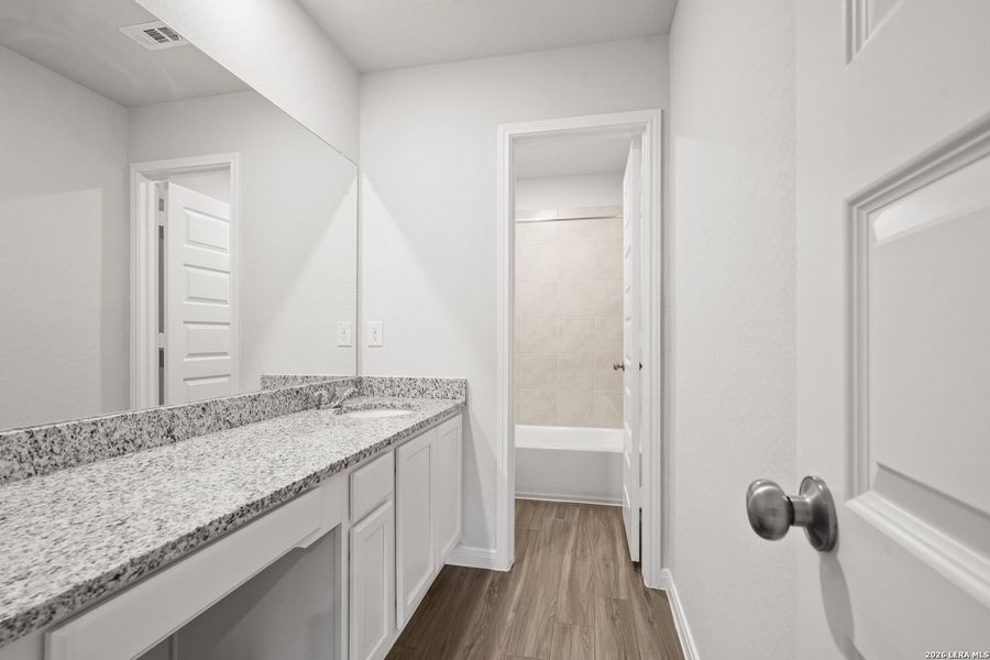 Furnished interior view inside a new home in Swenson Heights, Seguin (Image 8).