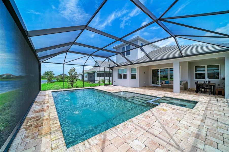 Exterior details and patio area of a home in , Sarasota (Image 28). Exterior details and patio area of a home in , Sarasota (Image 28).