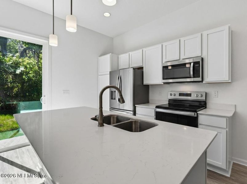 Furnished interior view inside a new home in , Jacksonville (Image 10).