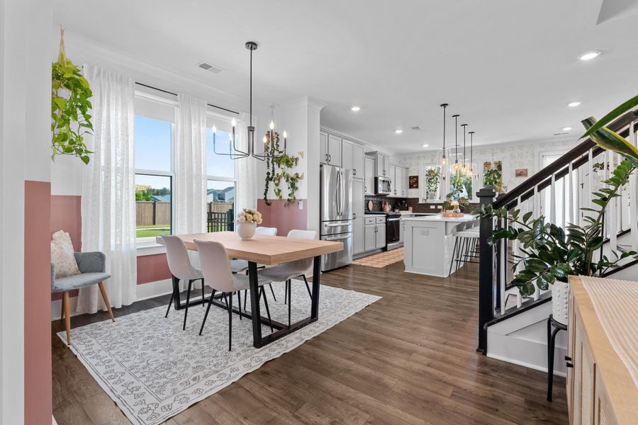 Furnished interior view inside a new home in , Ravenel (Image 7).