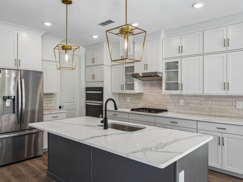 Furnished interior view inside a new home in Station Hill - Estate Series, Franklin (Image 4).