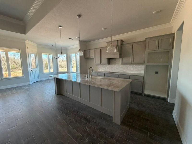 In-progress construction of a new home in Eagle Ridge Estates, Weatherford, TX (Image 10).