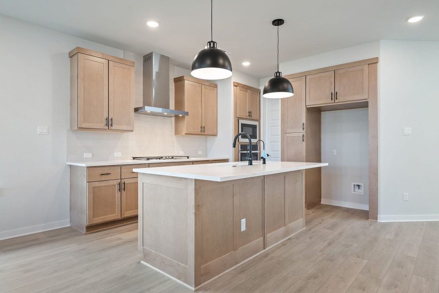 Furnished interior view inside a new home in Flora, Hutto (Image 7).