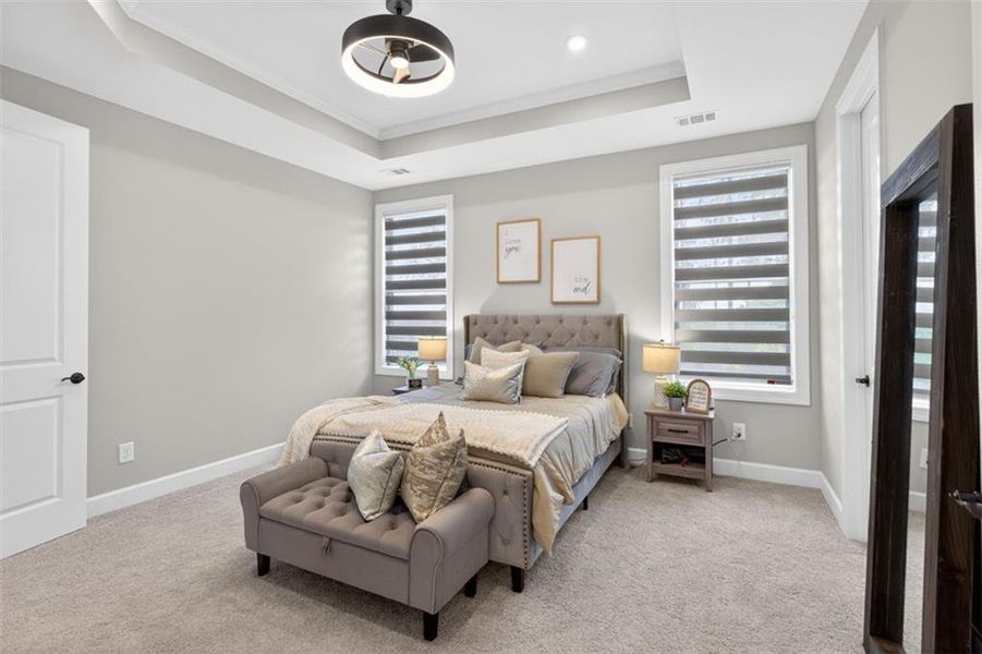 Furnished interior view inside a new home in , Hoschton (Image 12).