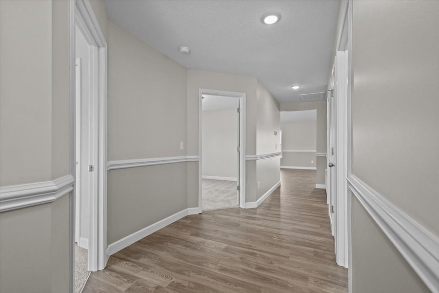 Representative unfurnished interior of a home built from the Brentwood by Enchanted Homes in Lonesome Dove, San Antonio (Image 37).