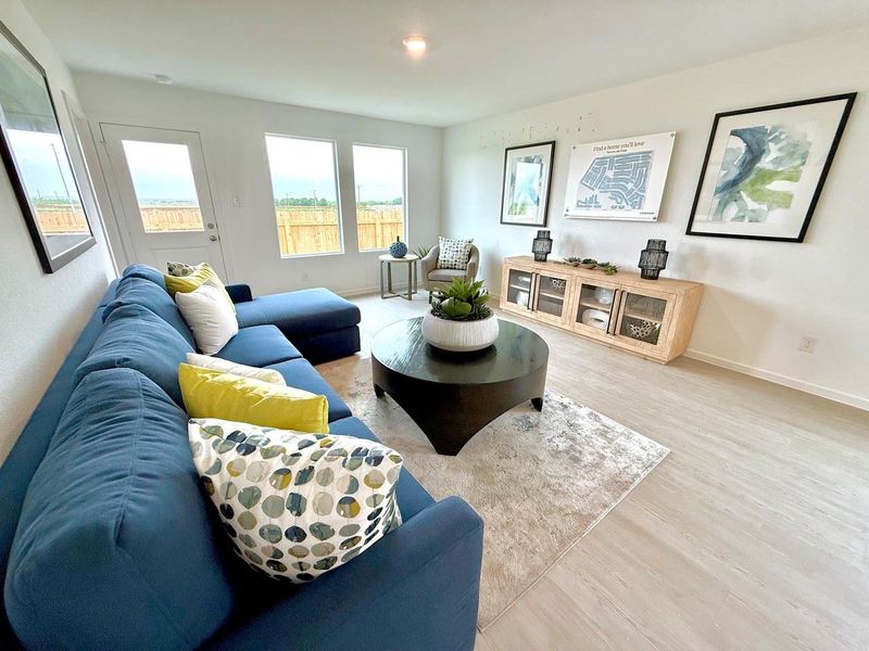Furnished interior view inside a new home in The Grand Prairie, Hockley (Image 6).