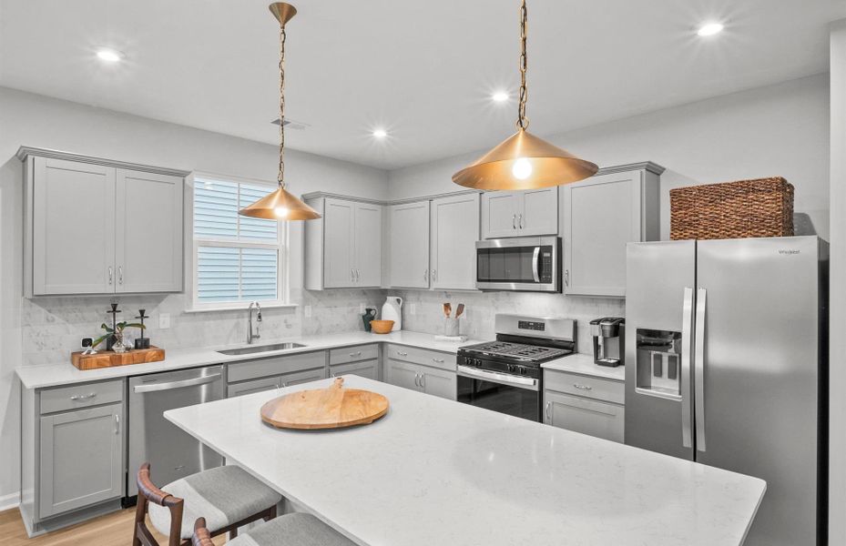 Furnished interior view inside a new home in Sparrow Creek, Boiling Springs (Image 10).