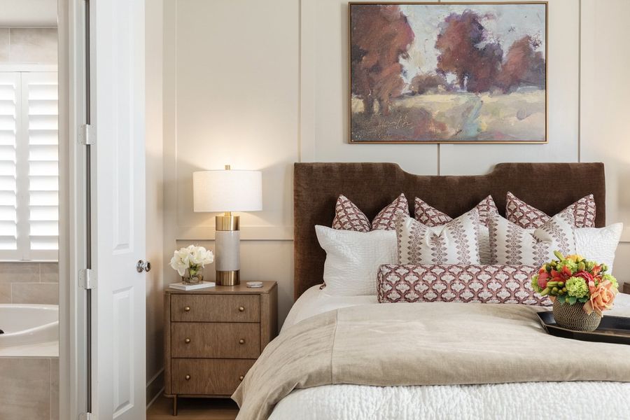 Representative Primary Bedroom - some options shown