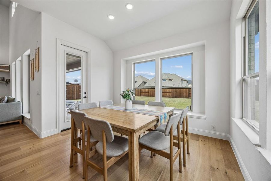 Furnished interior view inside a new home in , Prosper (Image 19).