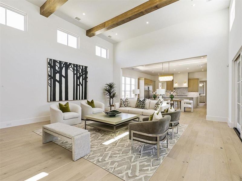 Furnished interior view inside a new home in , Southlake (Image 7).