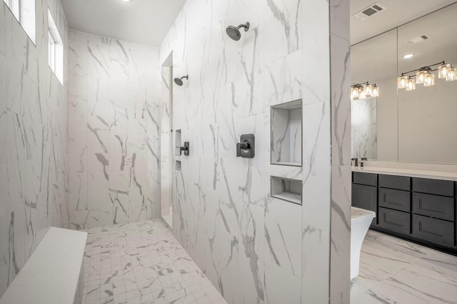 Furnished interior view inside a new home in Jordan Ranch 70' Lots, Fulshear (Image 12).