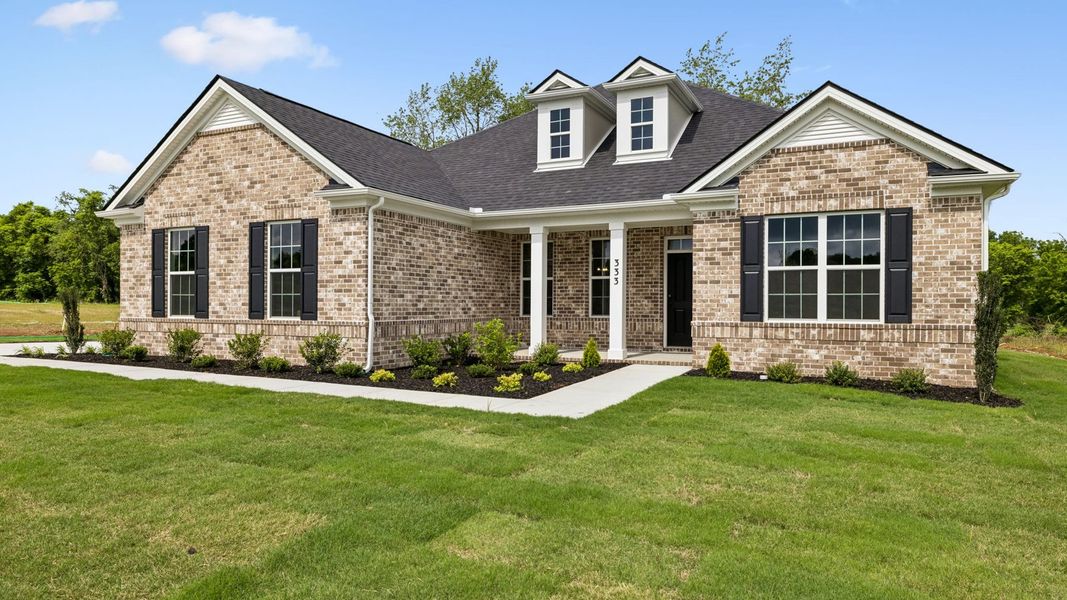 Representative exterior photo of a completed home built from the Holden by D.R. Horton in Harvest Point, Spring Hill, TN (Image 29).
