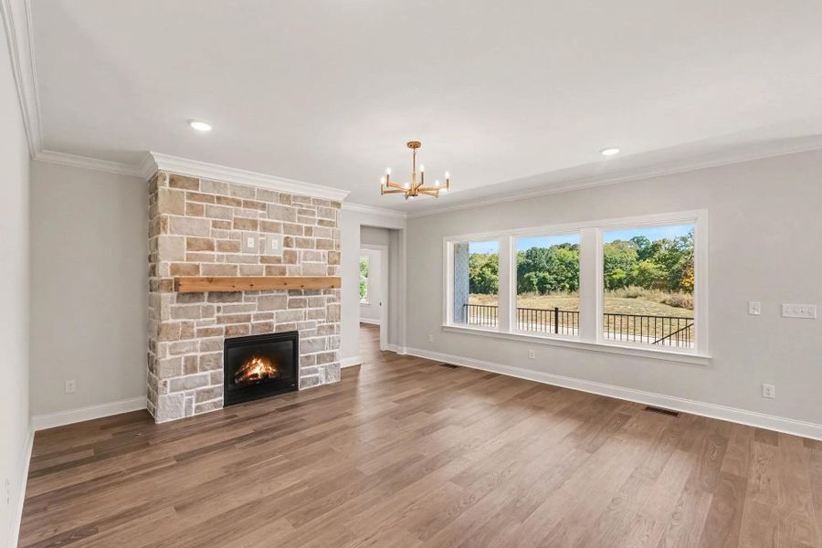 Dahlia D Family room
