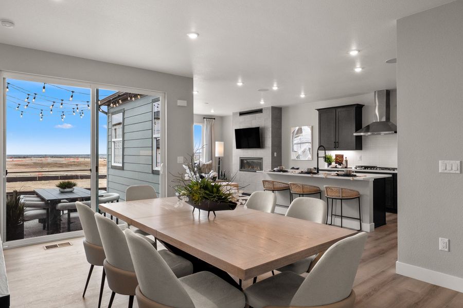 Representative furnished interior of a home built from the Glen by Trumark Homes in Trumark Homes at Tanterra, Parker (Image 16).