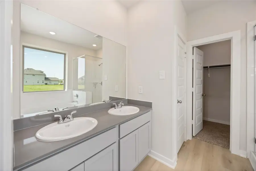 Furnished interior view inside a new home in Bluebonnet Village, Bellville (Image 5). Furnished interior view inside a new home in Bluebonnet Village, Bellville (Image 5).