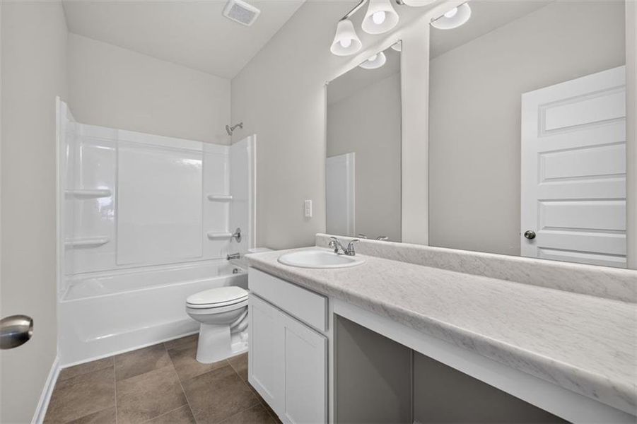 Furnished interior view inside a new home in The Stiles, Cartersville (Image 10).