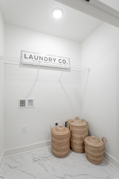Representative furnished interior of a home built from the Annapolis - Mill Town by Parkside Builders in The Parks of Mill Town, Chattanooga (Image 17).