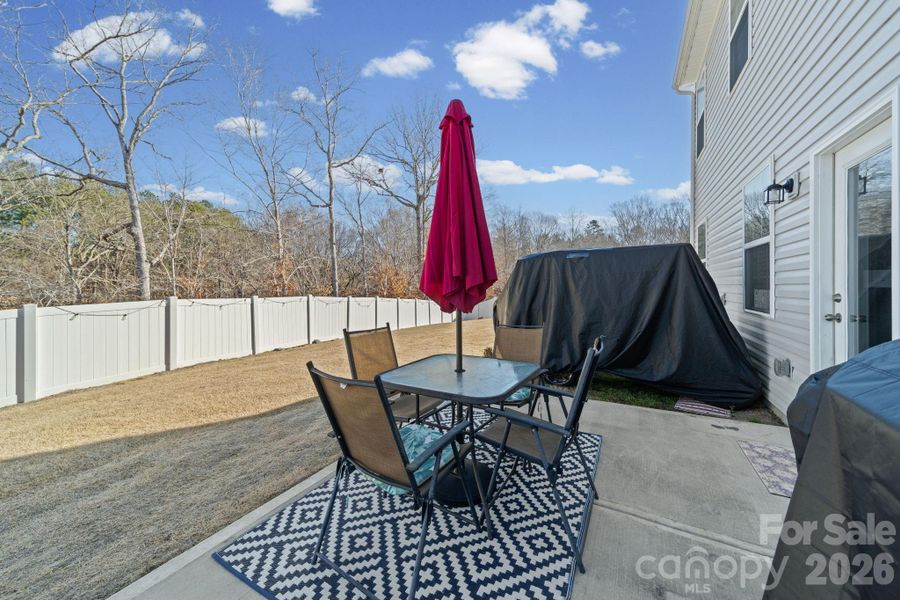 Exterior details and patio area of a home in , Lancaster (Image 24).