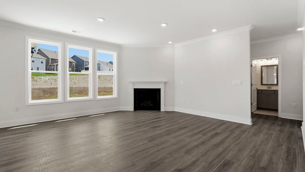 Spacious, unfurnished interior of a new home in Adams Glen, Greenville (Image 24). Spacious, unfurnished interior of a new home in Adams Glen, Greenville (Image 24).