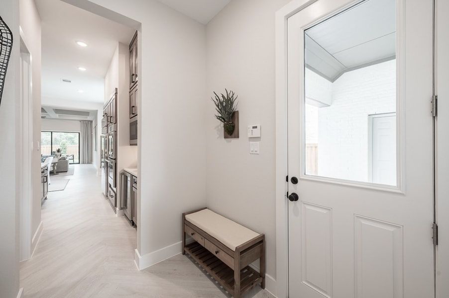 Representative furnished interior of a home built from the Carignan by Tri Pointe Homes in Legacy Grove, Montgomery (Image 15).