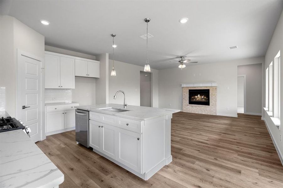 Furnished interior view inside a new home in The Gables At Tioga, Tioga (Image 30). Furnished interior view inside a new home in The Gables At Tioga, Tioga (Image 30).