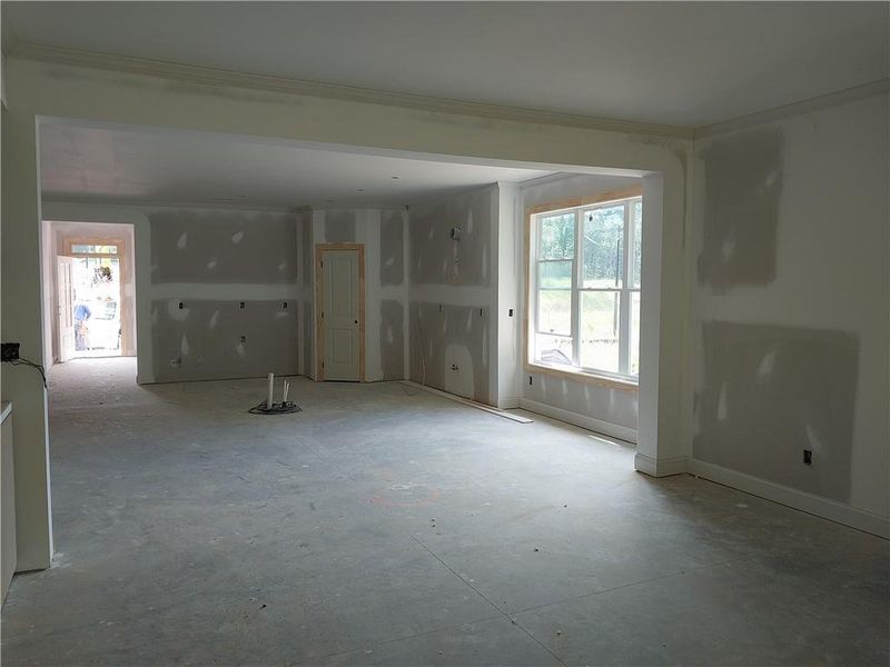 In-progress construction of a new home in Terraces at Paravel, Acworth, GA (Image 28).