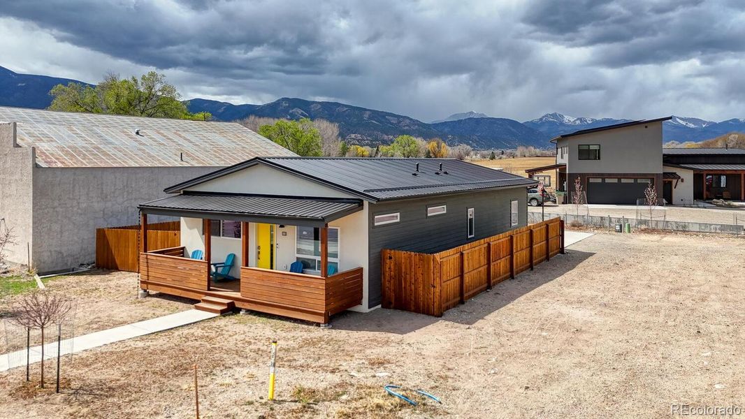 Exterior details and patio area of a home in , Salida (Image 24).