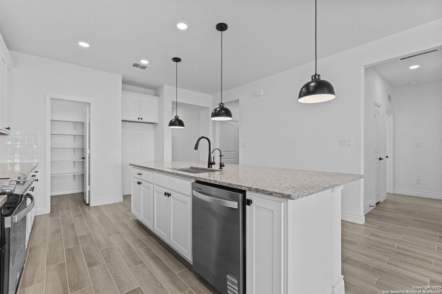 Furnished interior view inside a new home in Lily Springs, Seguin (Image 11).