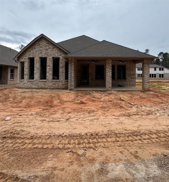 In-progress construction of a new home in Two Step Farm, Montgomery, TX (Image 13).