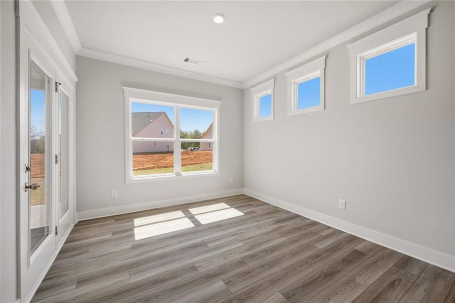 Spacious, unfurnished interior of a new home in Garland Meadows, Cartersville (Image 25). Spacious, unfurnished interior of a new home in Garland Meadows, Cartersville (Image 25).