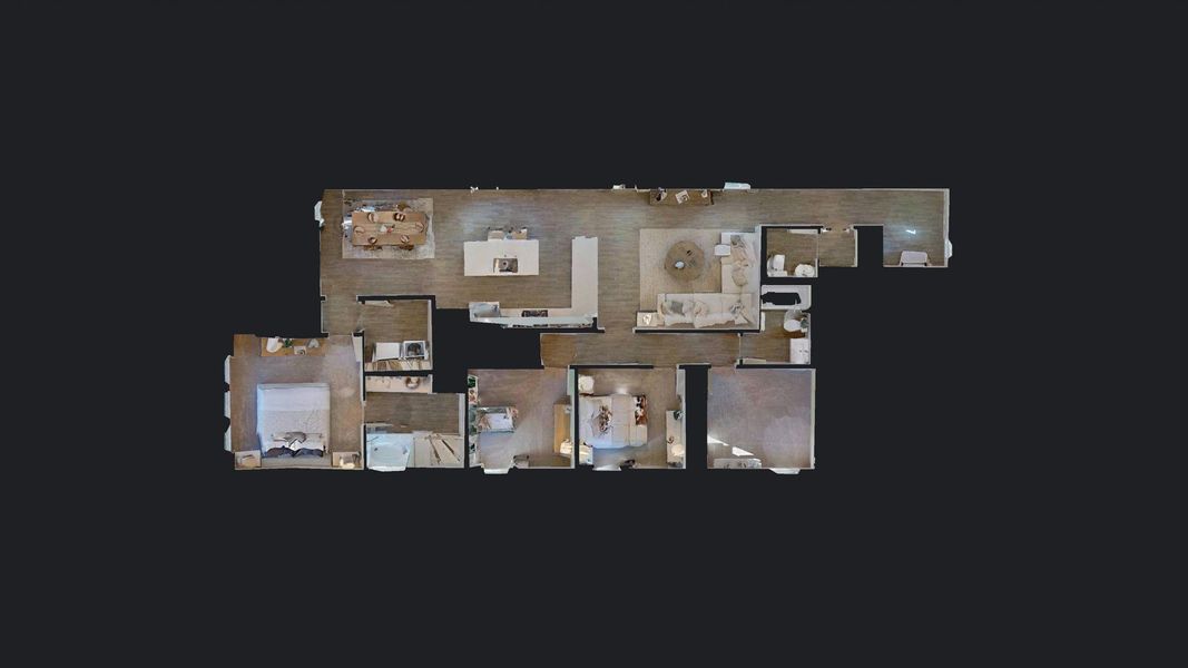 2D floor plan layout of this home in , Montgomery, TX (Image 5).