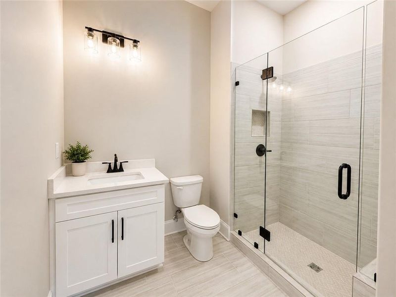 Furnished interior view inside a new home in , Jefferson (Image 15).