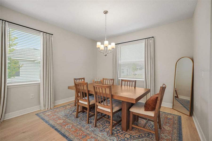 Furnished interior view inside a new home in Prairie Oaks, St. Cloud (Image 4).