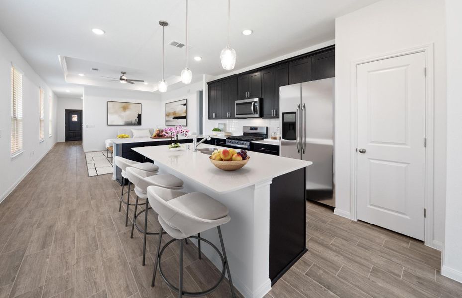 MODEL HOME images may NOT be consistent with the finished product.